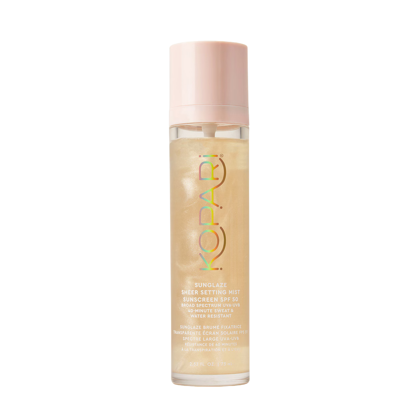Kopari Sunglaze Sheer Setting Mist – nawilżająca mgiełka SPF 50